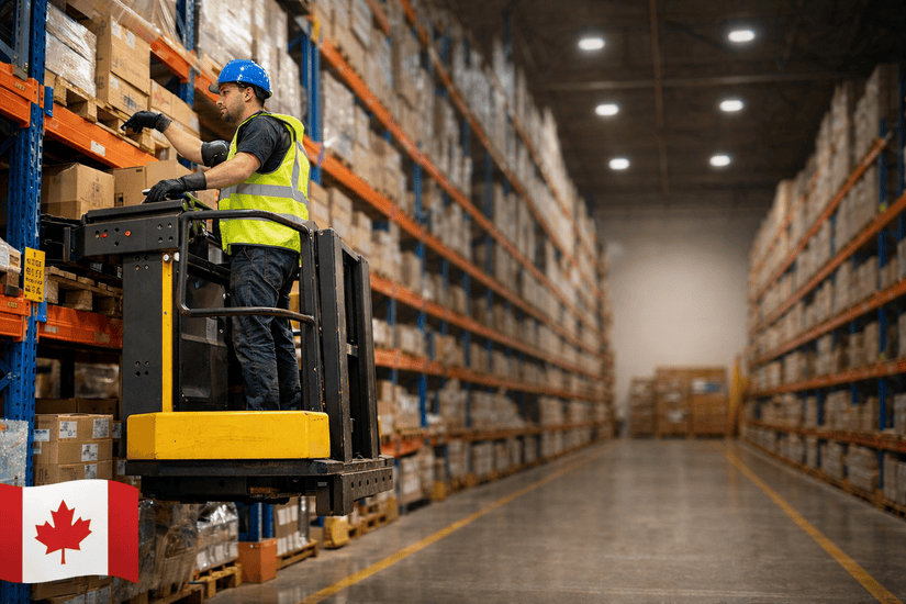 Order Picker Forklift Operator Jobs in Ontario – Manufacturing & Distribution